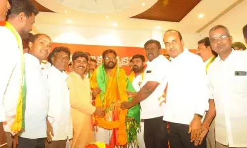 Samanchi Srinivas elected as BJP Tirupati dist president