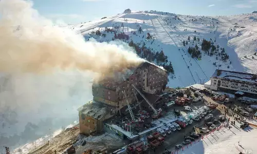 66 killed in Turkey ski resort blaze