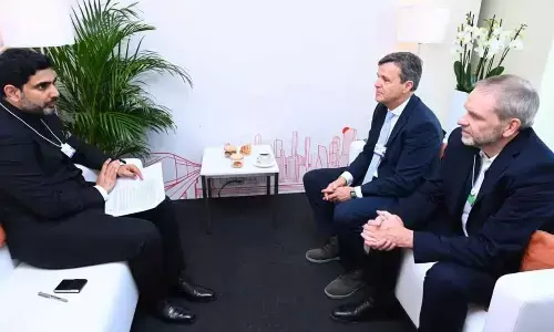 Lokesh Advocates for Defense Manufacturing in AP with Bharat Forge VP