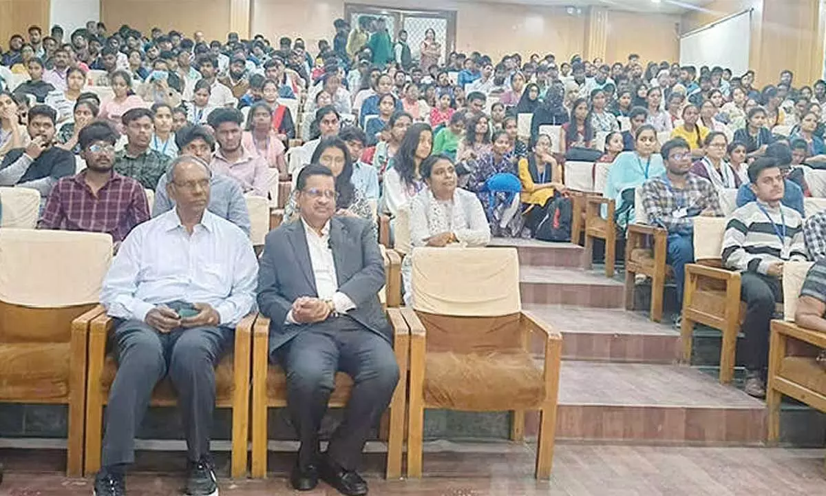 JNTUH V-C delivers lecture on importance of IPR