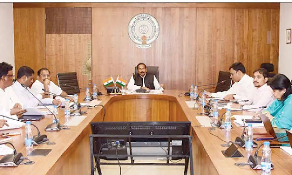 Resolve complaints in time says Chief secretary K Vijayanand Resolve complaints in time says Chief secretary K Vijayanand