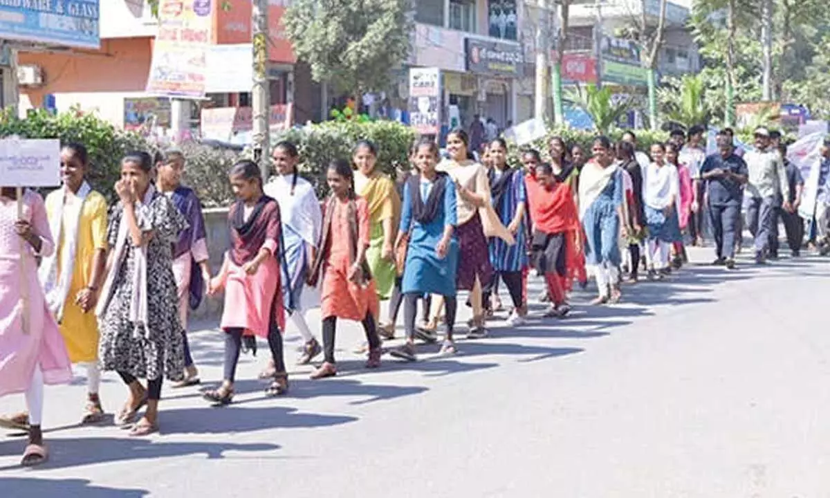 Road safety awareness rally held