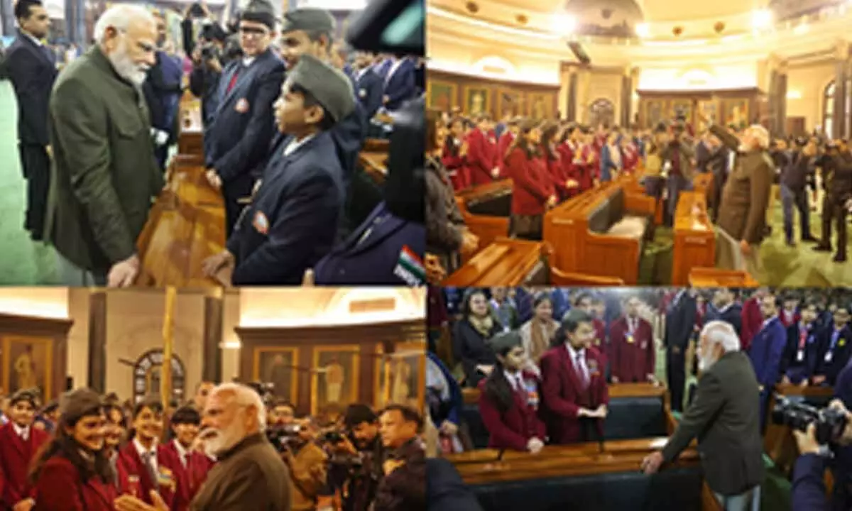 PM Modis special interaction with young friends on Netajis birth anniversary