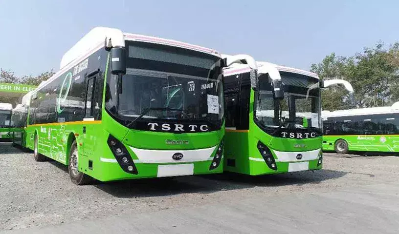 TSRTC to Launch 286 Electric Buses in Hyderabad for Sustainable Public Transport