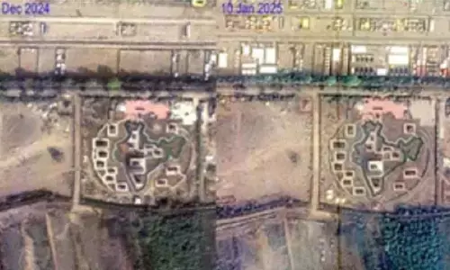 ISRO releases images of Maha Kumbh city, Sangam
