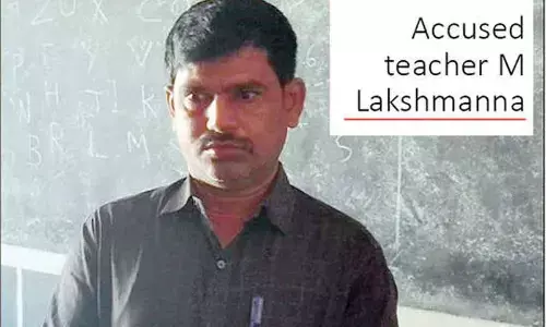 Teacher booked for misbehaving with girl students