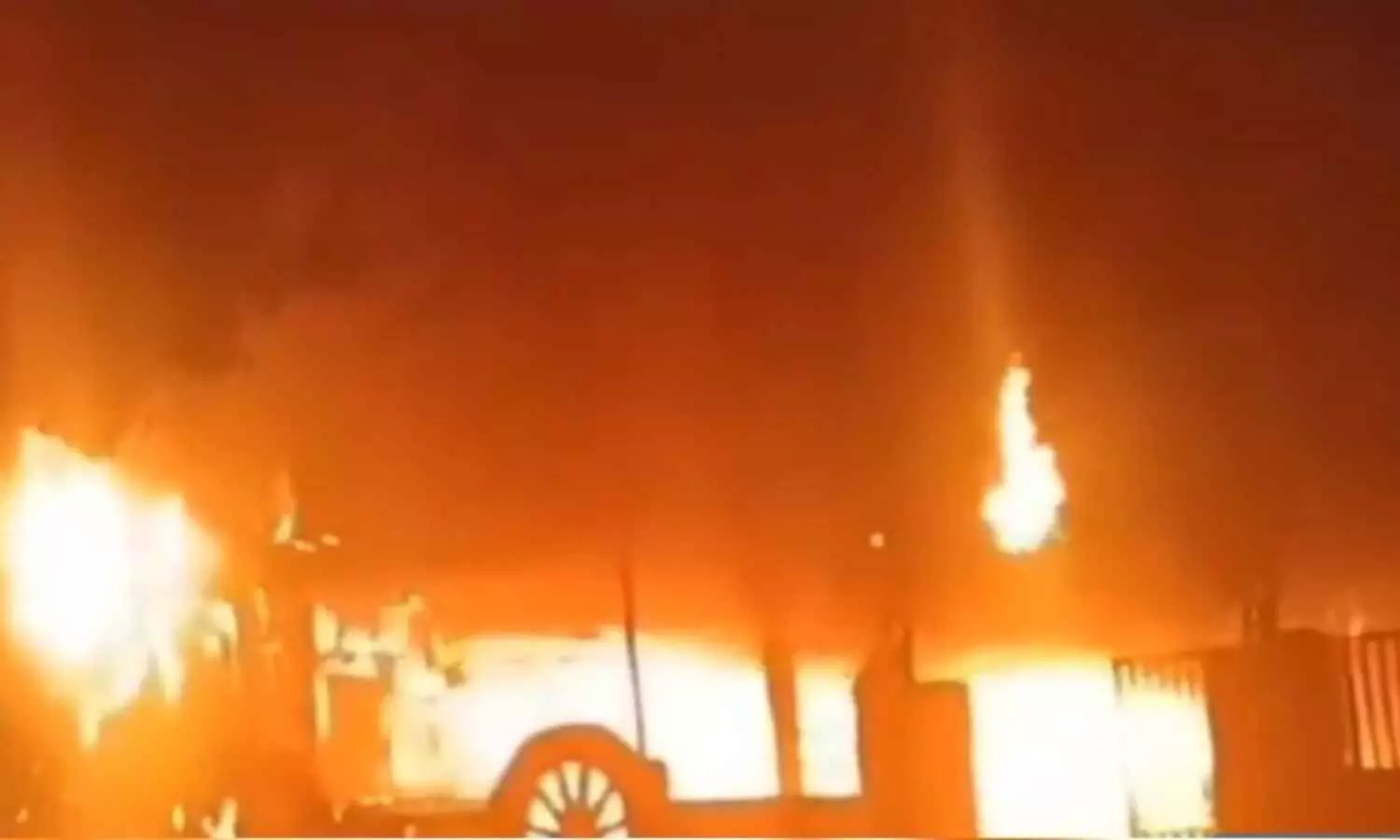 Fire Breaks Out at Tiffin Centre in Bachupally Due to Suspected LPG Leak