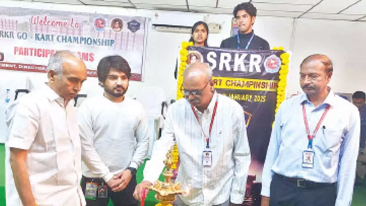 Go-Kart championship inaugurated at SRKR