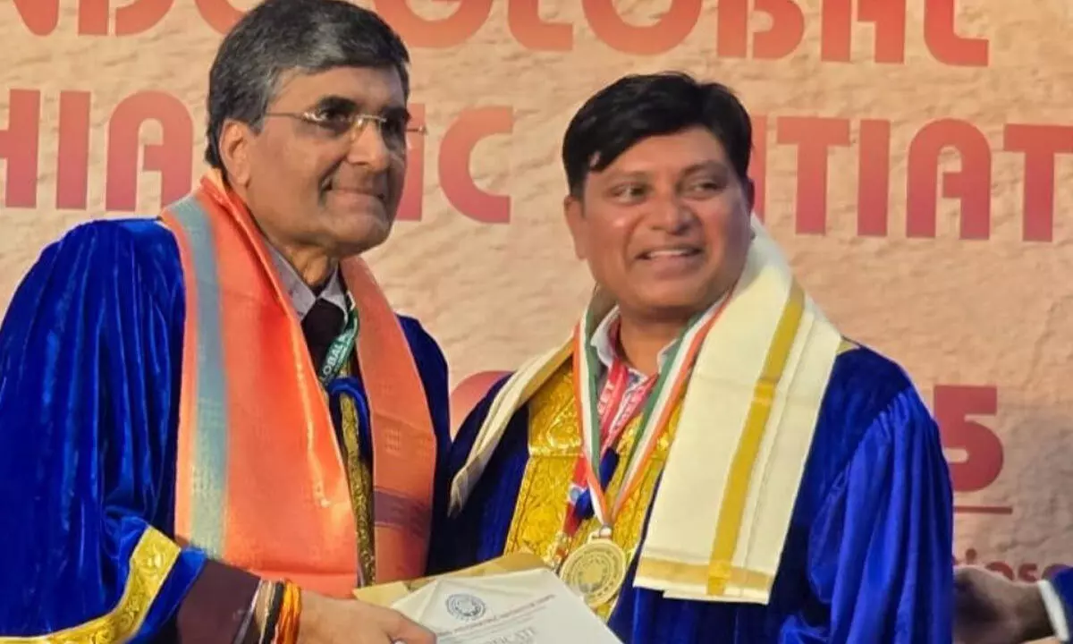 Prof Dr Akula conferred with ‘Indo-Global Psychiatric   Initiative Fellowship Award’