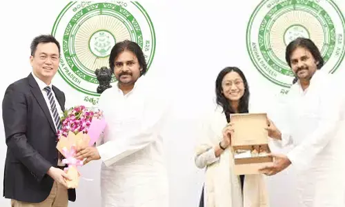 Singapore Consul General calls on Pawan Kalyan