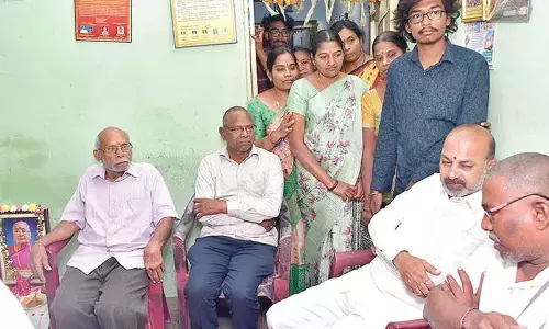 Bandi consoles party leader’s family