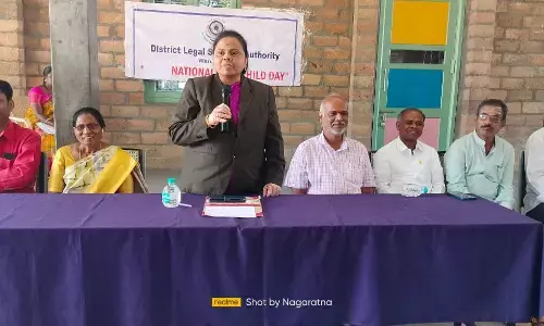 The progress of the country is only possible with the development of girls, said V Rajani, Secretary and Senior Civil Court Judge