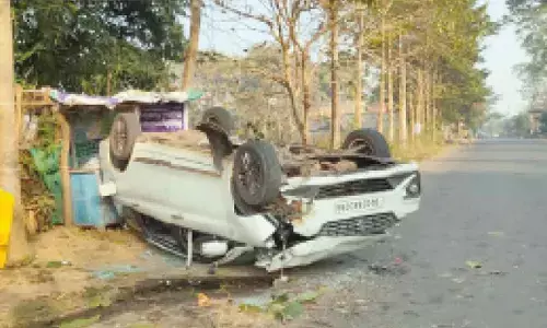 Berhampur: ASP, family hurt as car overturns
