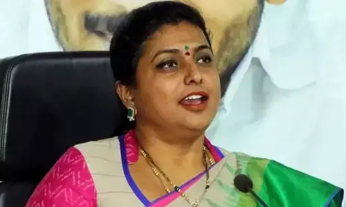 Roja slams Naidu, Lokesh for returning ‘empty handed’ from Davos