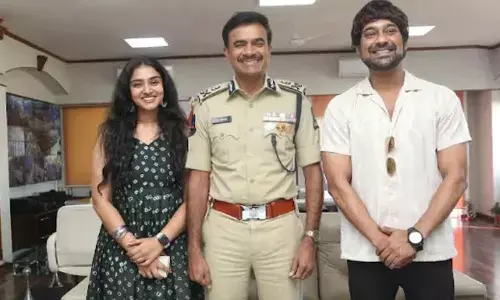 Varun Sandesh’s Constable Title Song Launched by Hyderabad Police Commissioner C. V. Anand