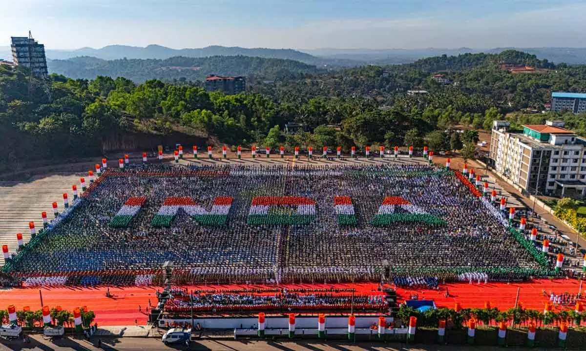 Moodbidri Hosts India’s Largest Student Gathering to Celebrate Republic Day