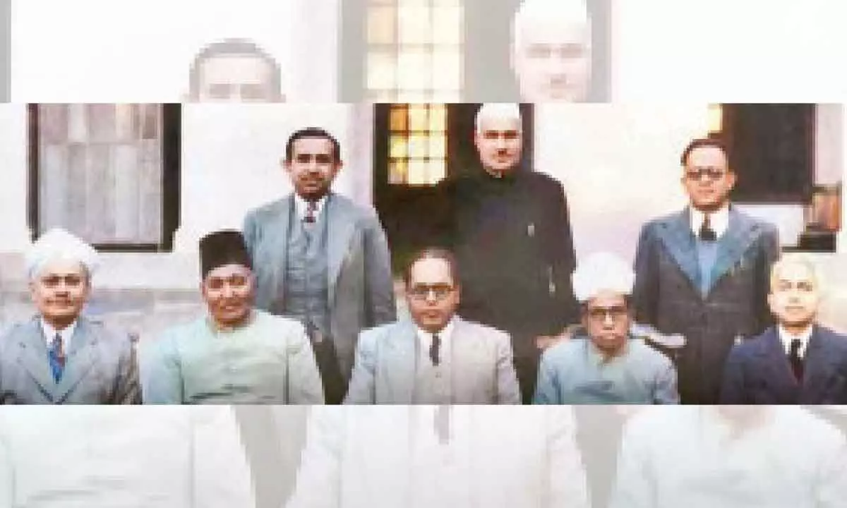 Dr BR Amebedkar in denfence of the constitution