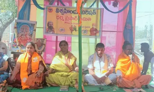 Grand Sri Vishwakalyana Gayatri Maha Yagna Unites Uppala Village in Prayer and Prosperity.