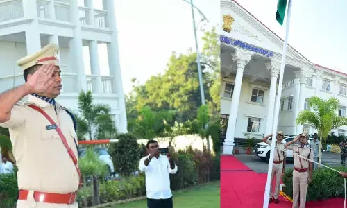 Grand Republic Day Celebrations Held at District Police Office: SP Emphasizes Public-Centric Policing