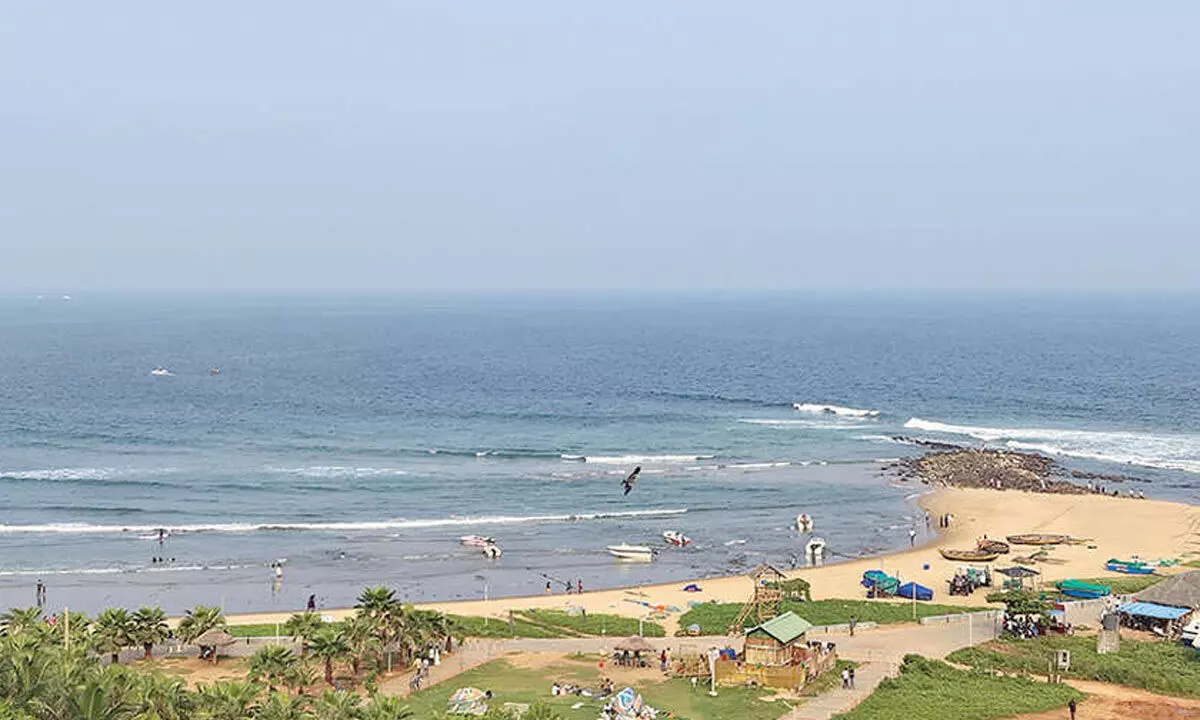 Rushikonda Blue Flag beach declared as ‘no plastic zone’ Rushikonda Blue Flag beach declared as ‘no plastic zone’