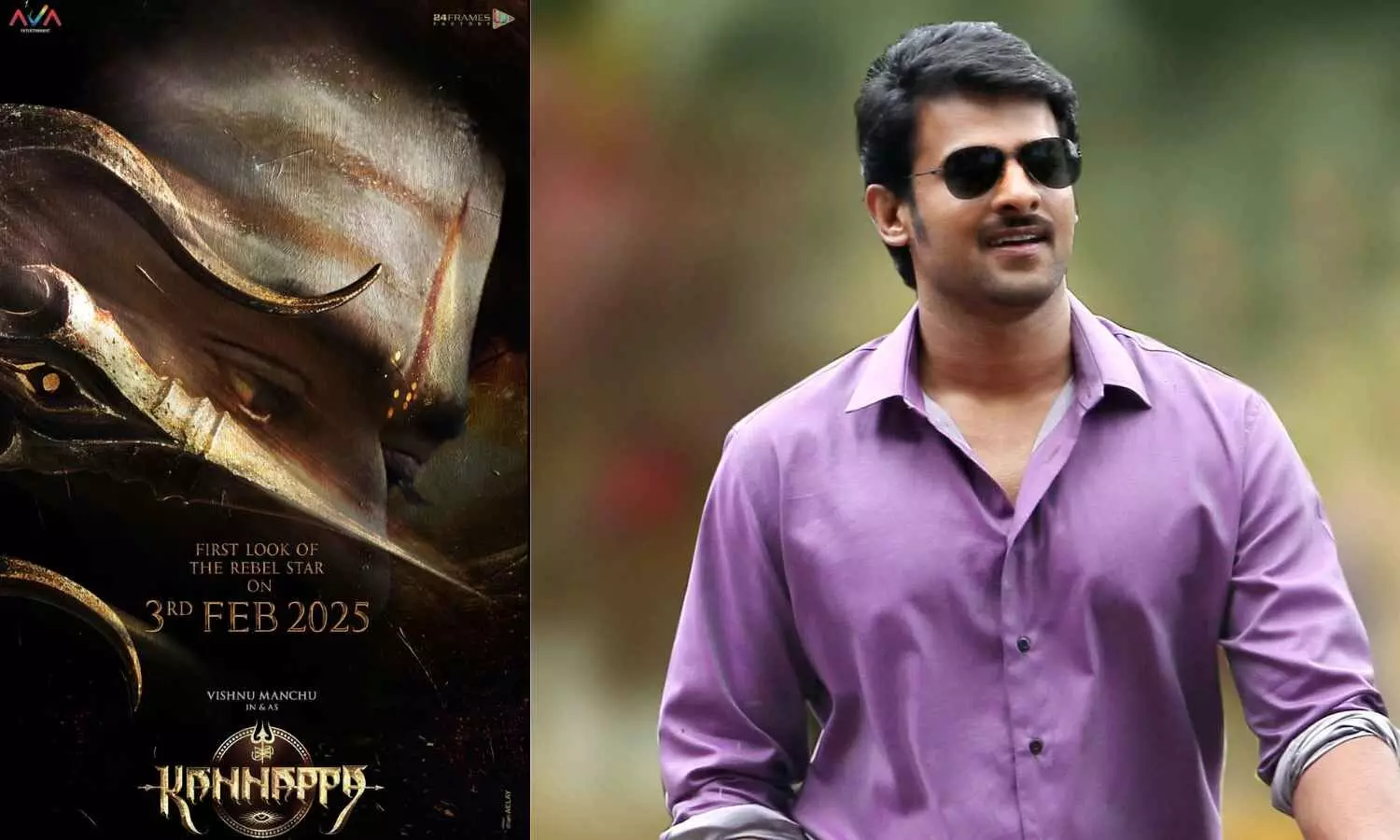 Prabhas First Look from Kannappa Movie Revealed: Date Announced for Rebel Star Fans