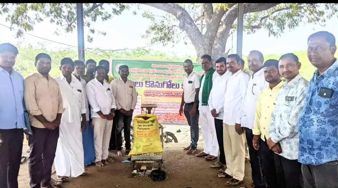 Farmers Urged to Utilize Red Gram Procurement Centers in Alampur Constituency