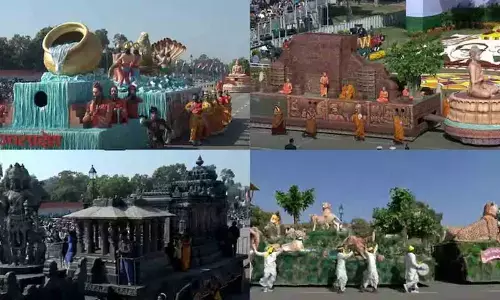 Cultural display on Kartavya Path in historic first