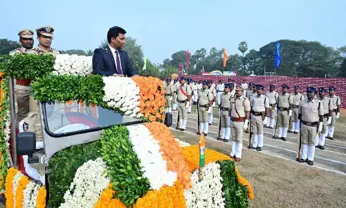 Collector takes part in 76th Republic Day celebrations