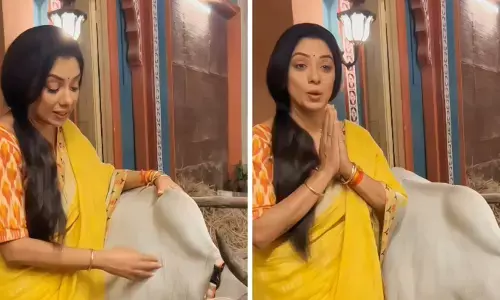 Rupali Ganguly calls for cow protection on Republic Day