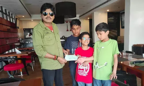 Actor Krishnasai supports education of underprivileged students