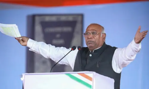 Will taking dips in Sangam end poverty in country, questions Kharge; apologises later