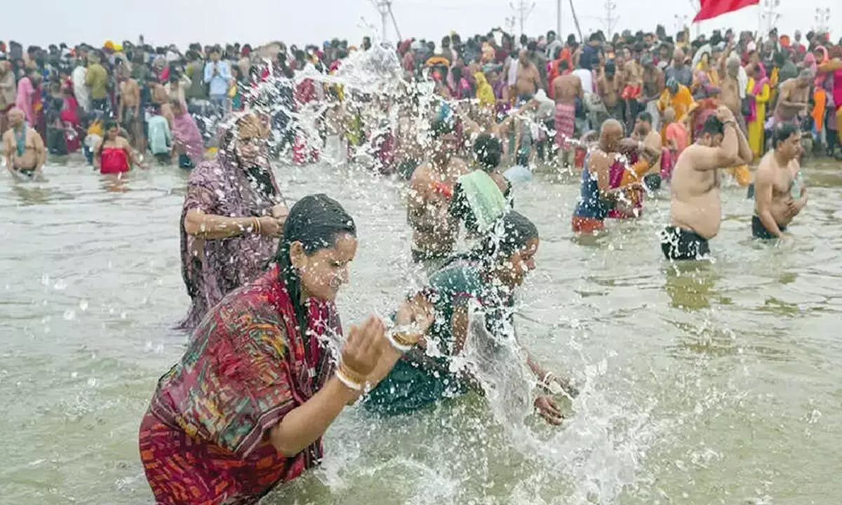 Mahakumbh: Over 13 crore pilgrims take holy dip so far Mahakumbh: Over 13 crore pilgrims take holy dip so far