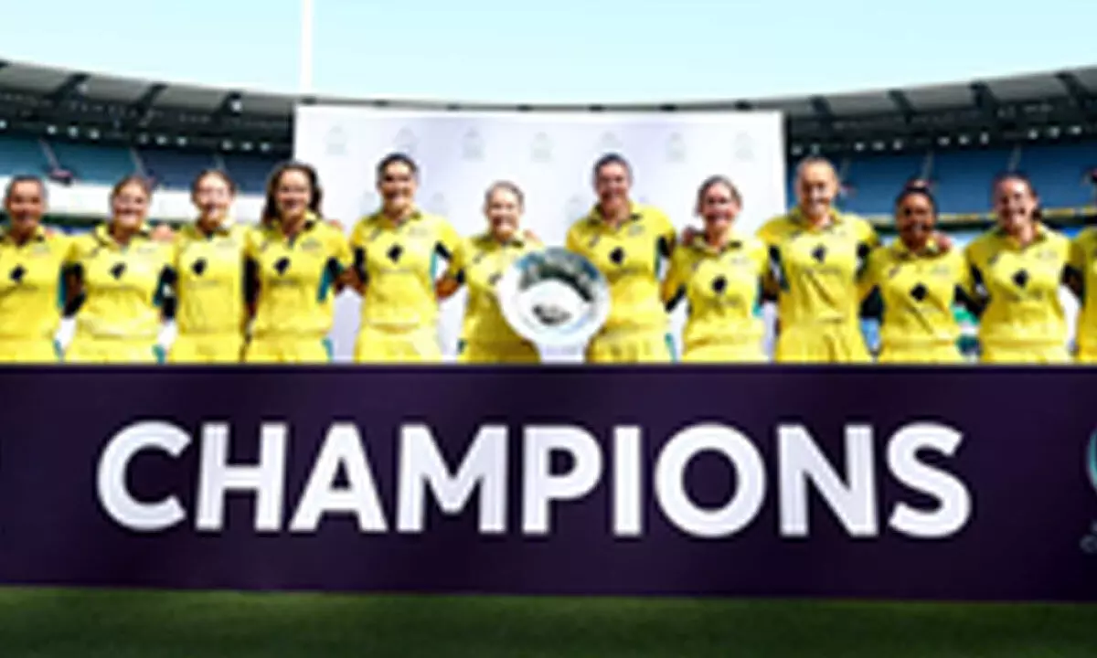 Alyssa Healy leads Australia to third consecutive ICC Womens Championship title Alyssa Healy leads Australia to third consecutive ICC Womens Championship title
