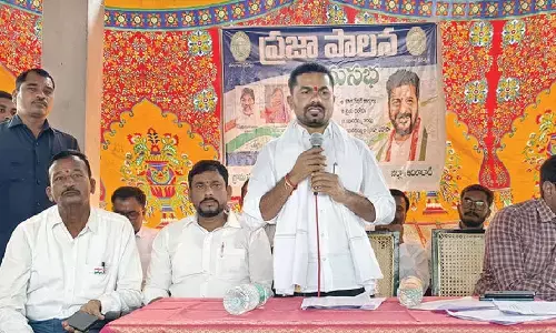 Poor will get priority in govt schemes: MLA Bojju Patel