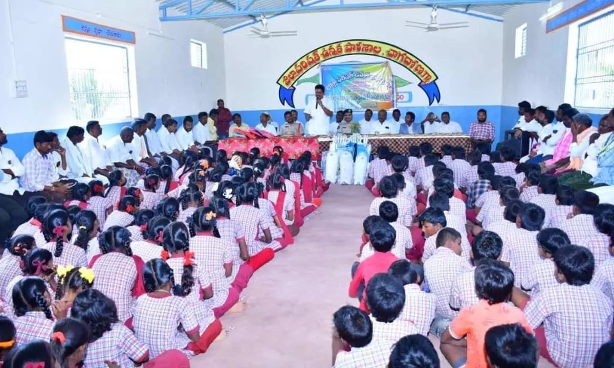 Study with Passion, Achieve Success: DSP Mogulayya’s Inspiring Message to Students