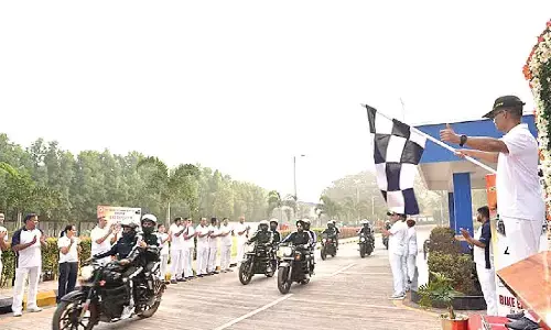 Motorcycle expedition to spread awareness on maritime safety