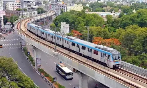 Metro Services Disrupted on Nagole-Raidurg Route Due to Technical Glitch