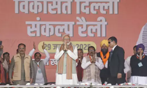 PM Modi slams AAP over Sheesh Mahal, promises permanent homes for slum dwellers