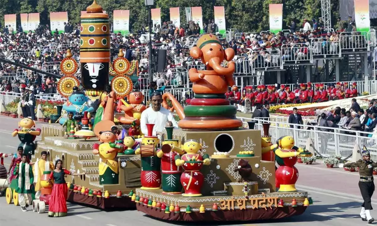 AP tableau wins 3rd prize at R-Day Parade