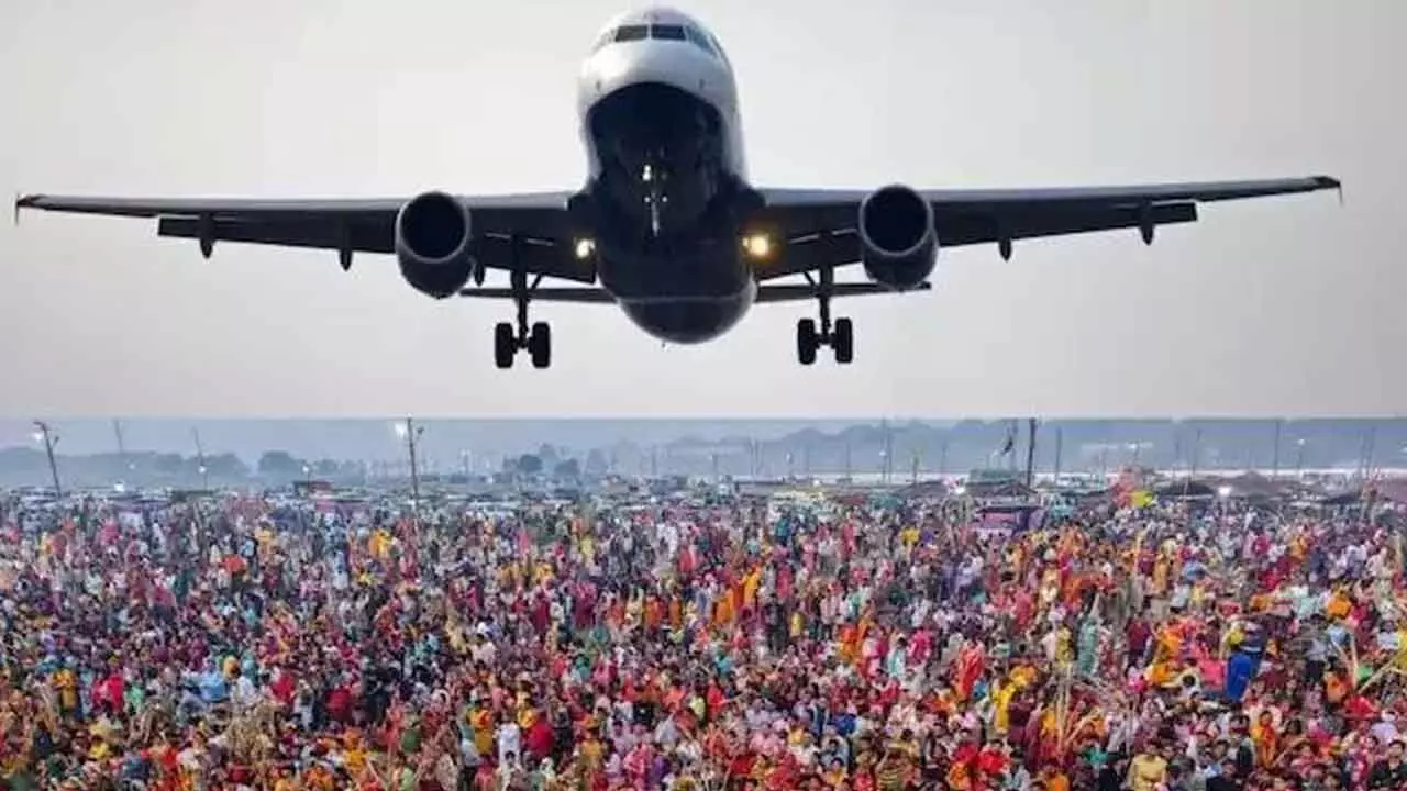 Hotels, airlines see upswing in profits amid Maha Kumbh Hotels, airlines see upswing in profits amid Maha Kumbh