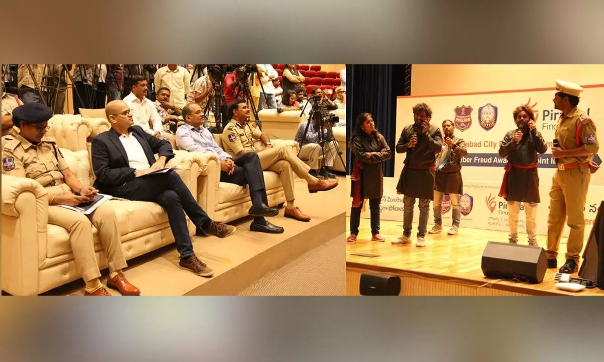 Cops launch 15-day awareness campaign on cybercrimes Cops launch 15-day awareness campaign on cybercrimes