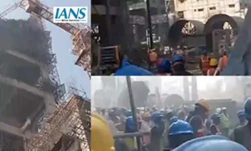 Two killed, several injured after scaffolding at JK cement factory collapses in MP