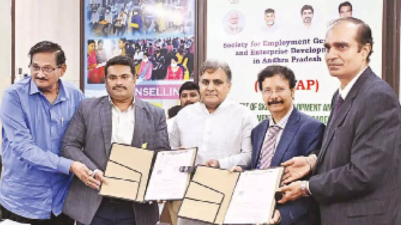 SEEDAP signs pact with ISB to promote entrepreneurship in state SEEDAP signs pact with ISB to promote entrepreneurship in state