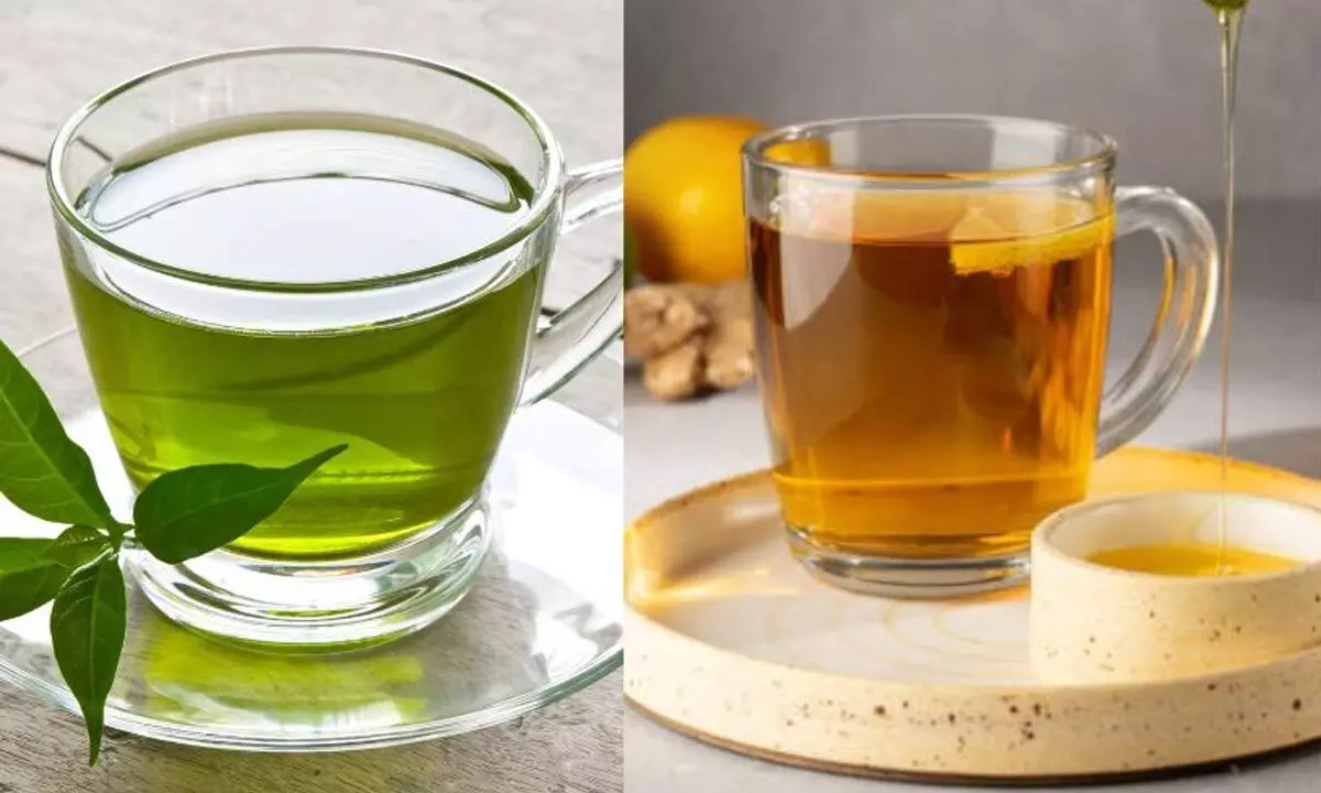 Which Morning Drink is Best for Glowing Skin? Green Tea, Honey Water, or Haldi Water Which Morning Drink is Best for Glowing Skin? Green Tea, Honey Water, or Haldi Water