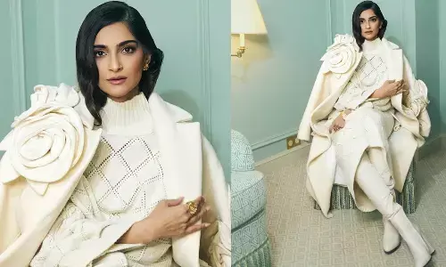 Rhea Kapoor curates a stylish look for sister Sonam Kapoor at Paris Fashion Week