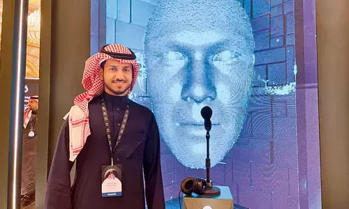 AI Chatbot Ryan draws big crowds at Riyadh meet