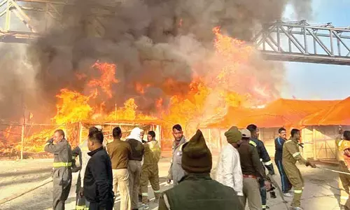 15 tents gutted in Maha Kumbh area