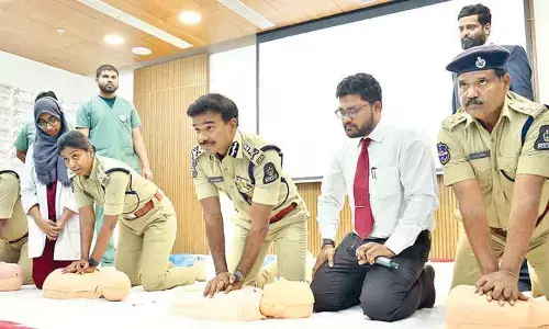 Men in Khaki learn nitty-gritty of CPR