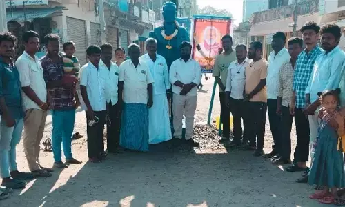 Tributes Paid to Revolutionary Poet Gaddar on His 77th Birth Anniversary in Aija