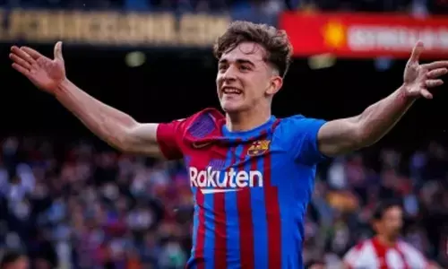 Gavi signs contract extension with Barcelona till 2030